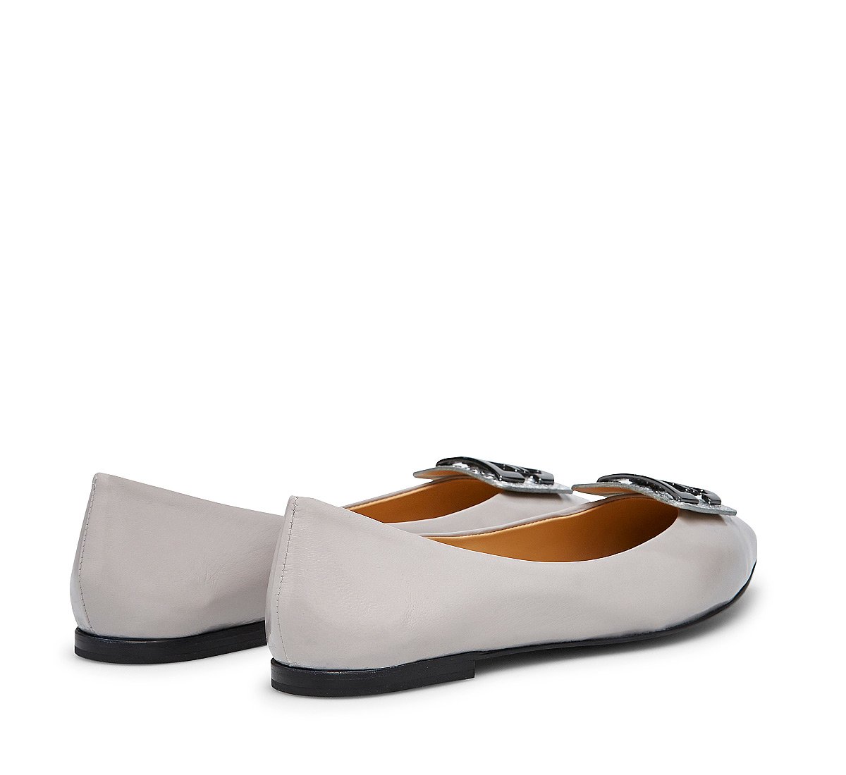 Calfskin ballerinas