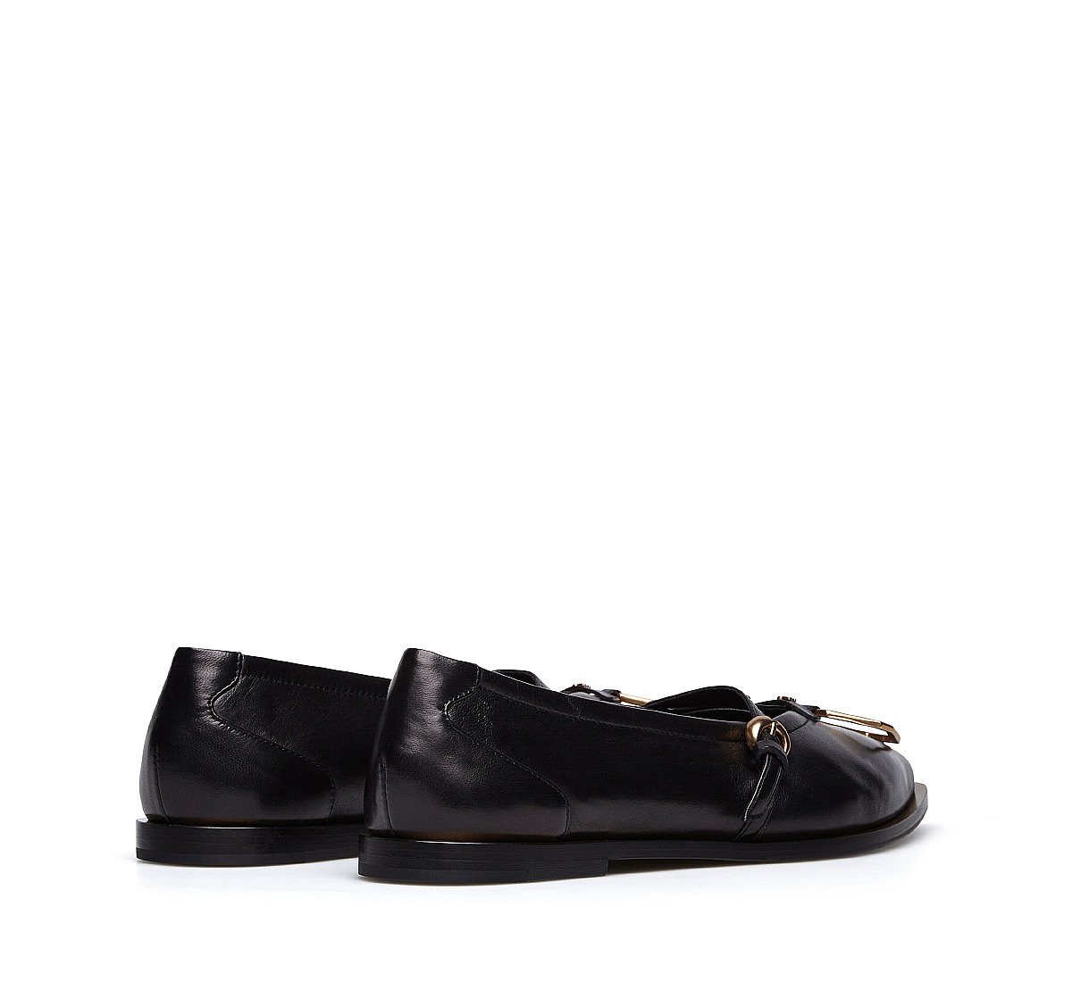 Nappa ballerinas
