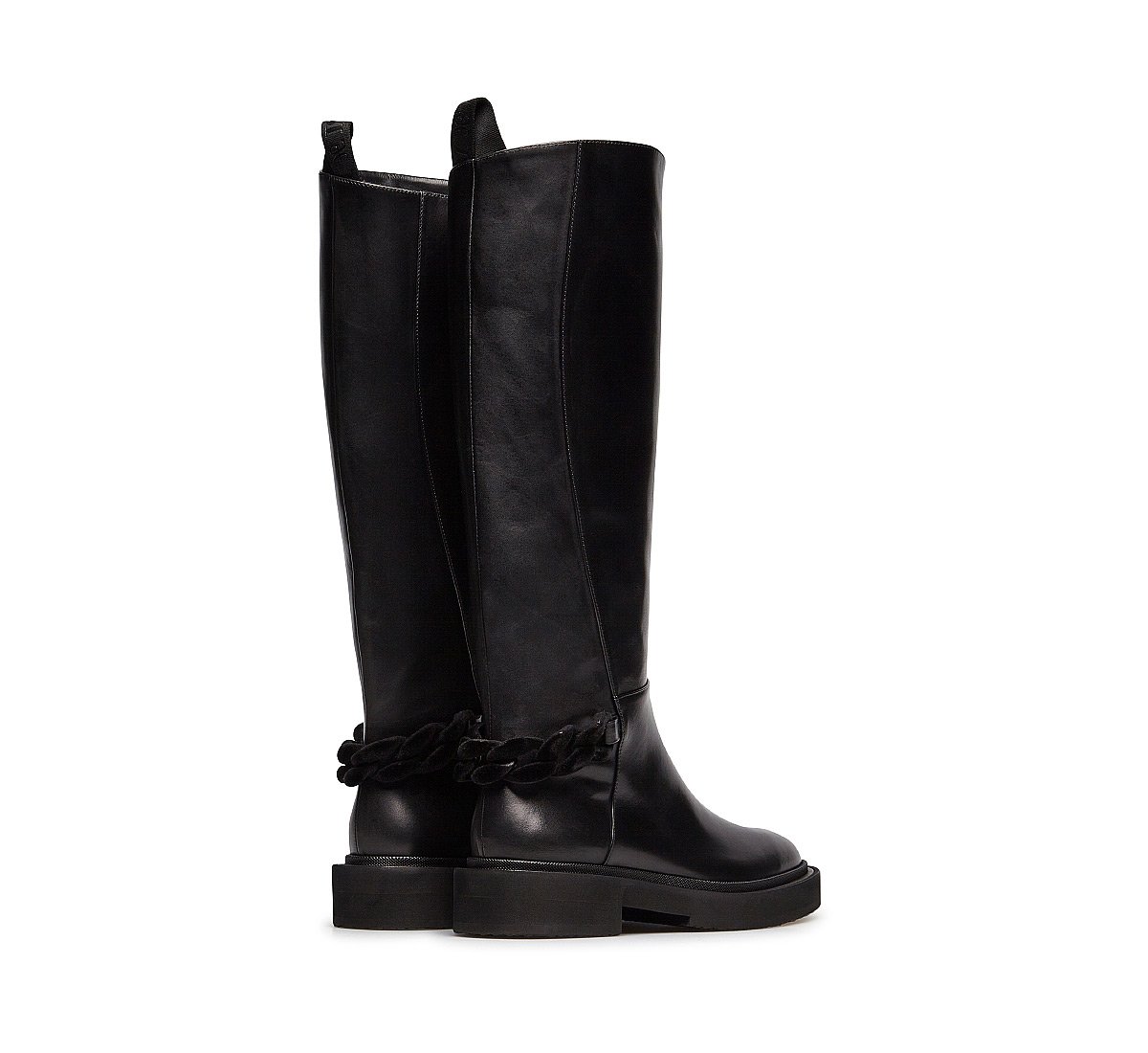 Soft calfskin boots