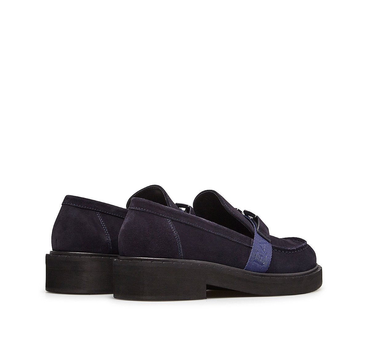 Suede moccasins