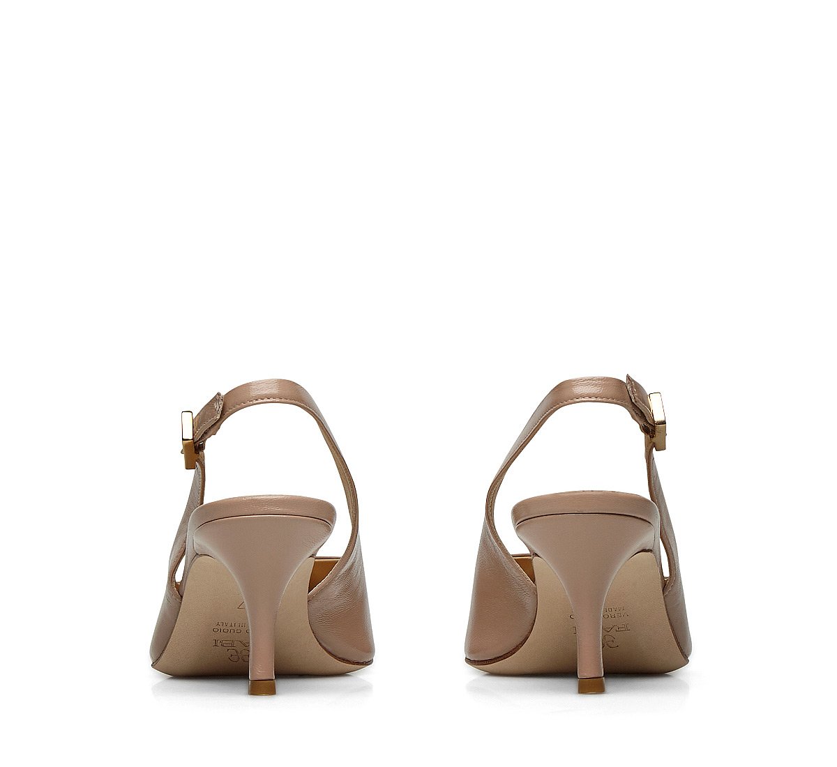 Iconic slingback in soft nappa leather