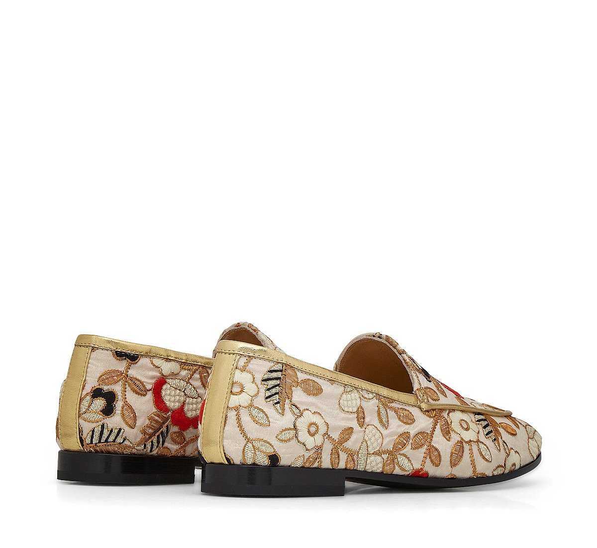 Loafer in exquisite fabric