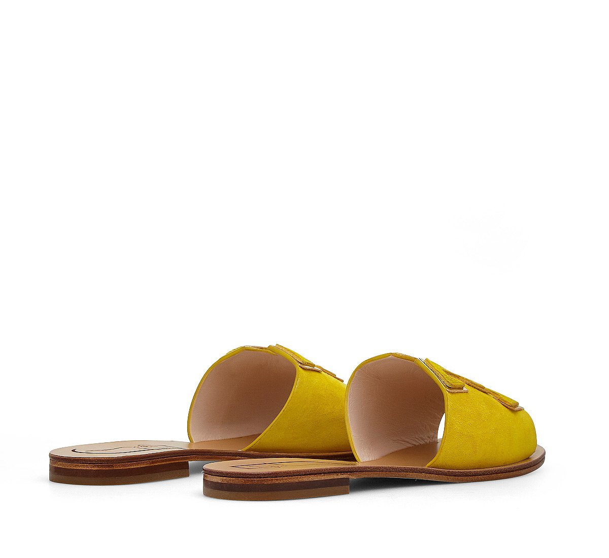 Calfskin slippers