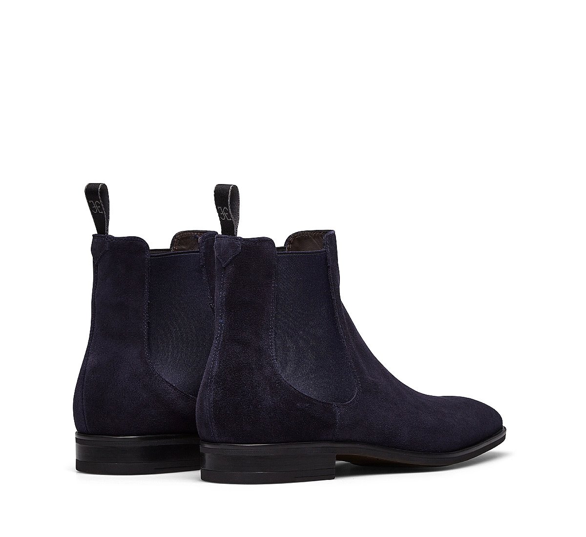 Suede Beatle boots