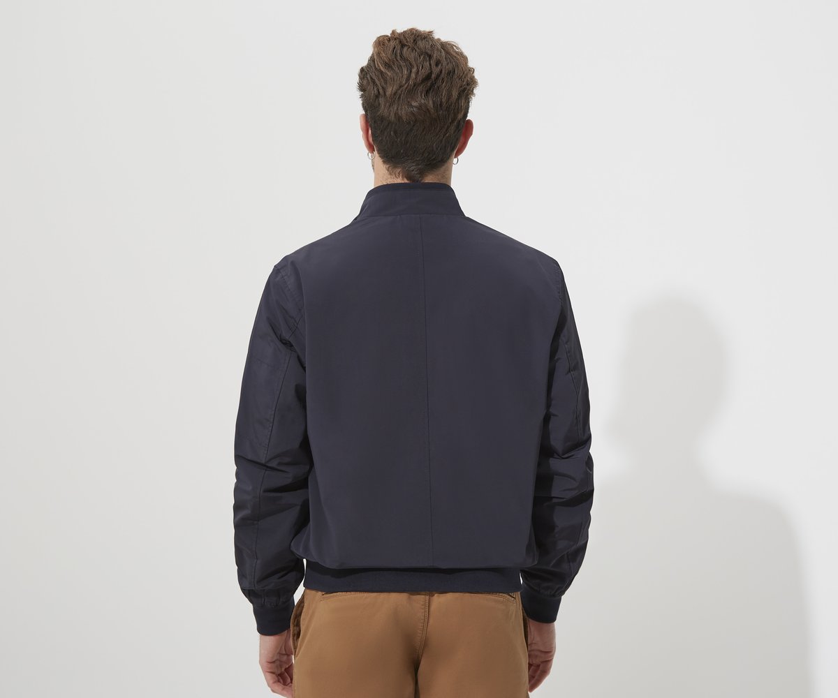 Bomber jacket in technical fabric