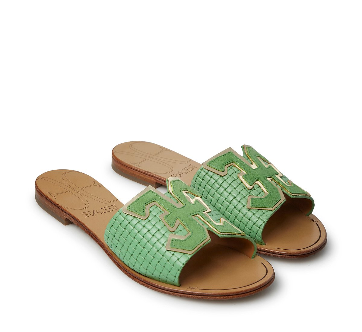 Calfskin sandals