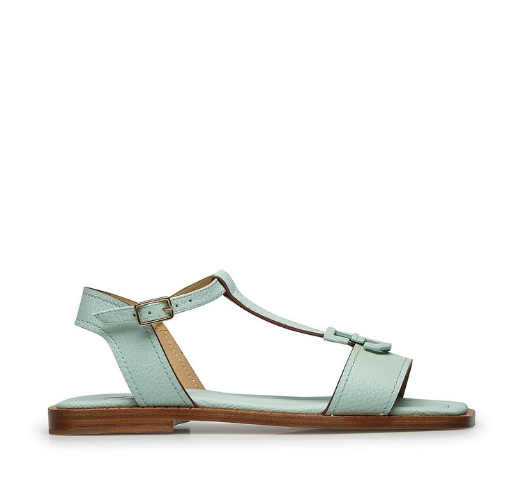 Sandal in soft nappa leather