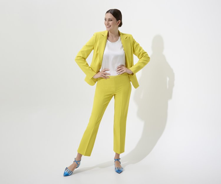 Slim fit trousers