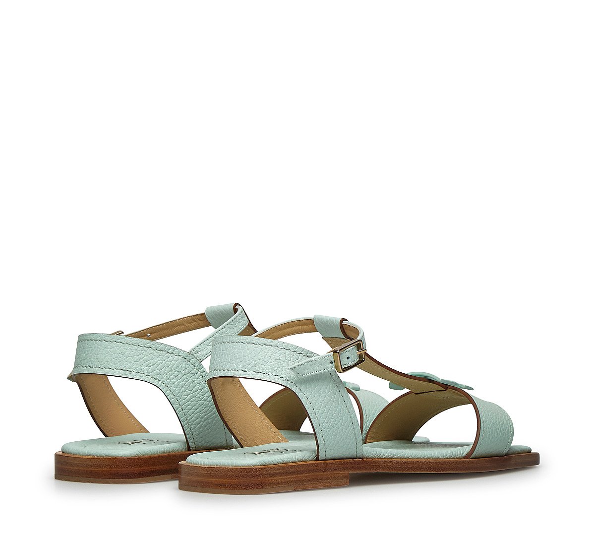 Sandal in soft nappa leather