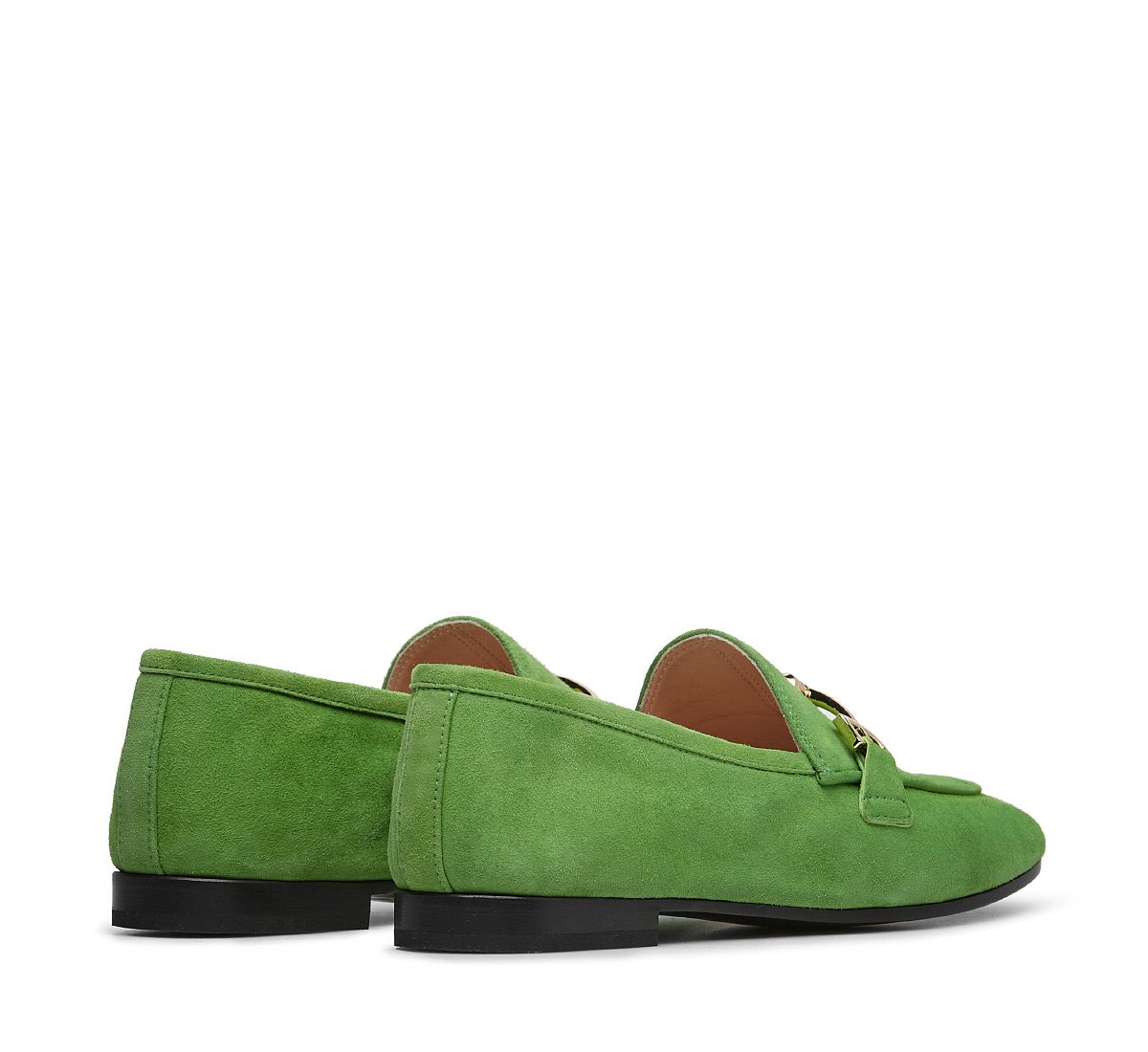 Suede loafer