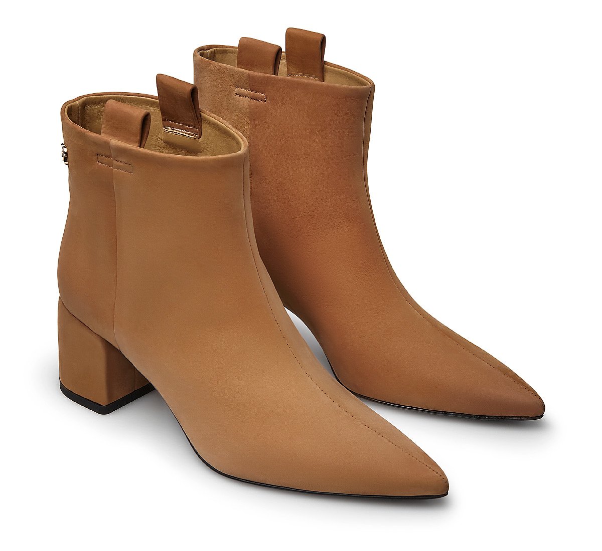 Mid-calf boot in suede