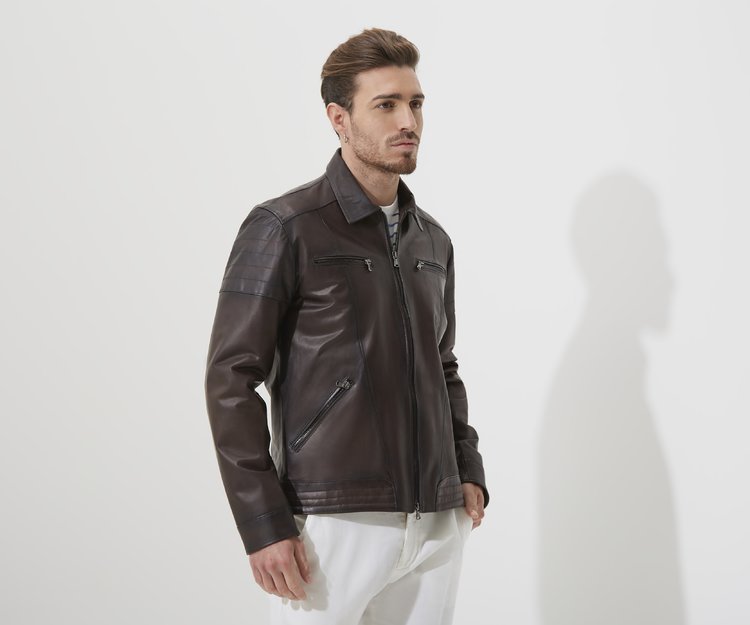 High-quality leather jacket