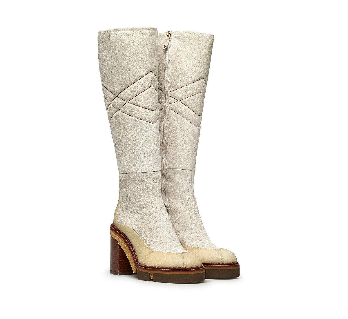 Stivale in morbido suede