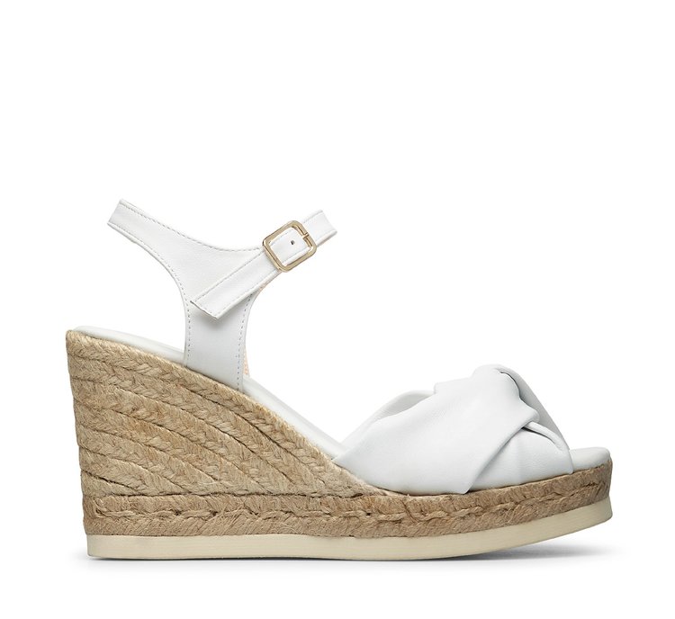 Espadrilles in soft leather