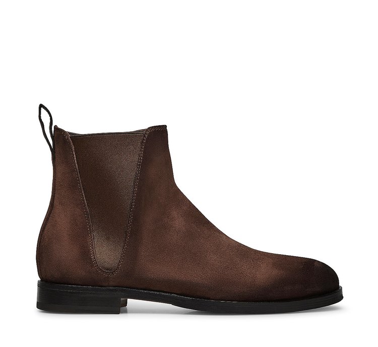 Calfskin ankle boot 