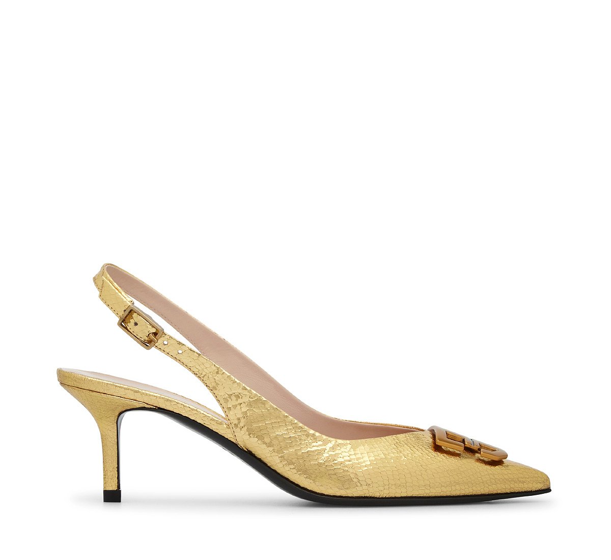 Iconic pump in soft nappa leather