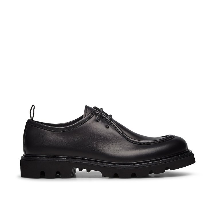 Lace-ups in  calf leather