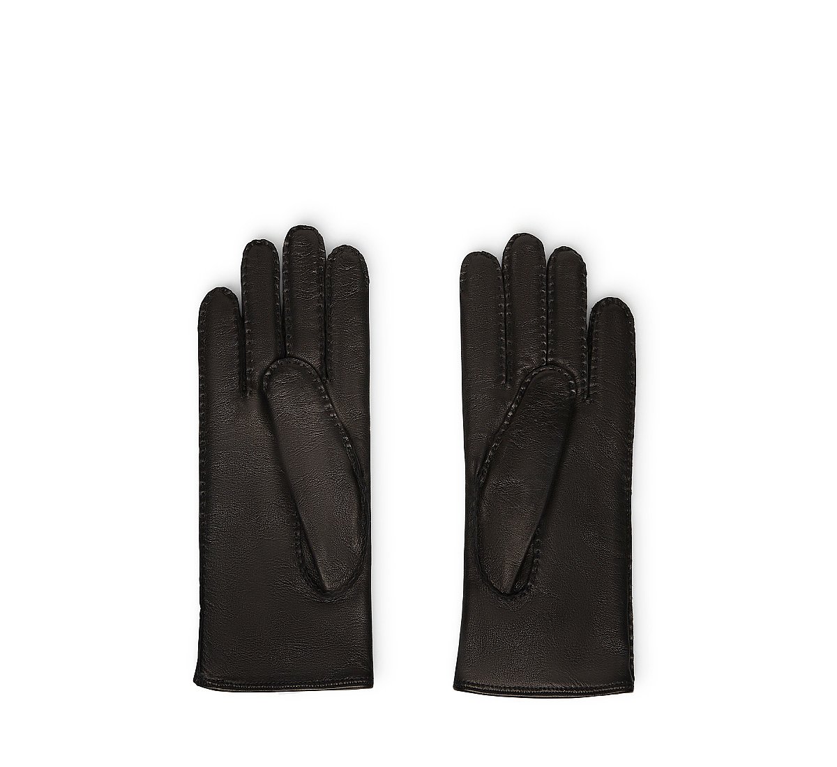 Gloves with stitching