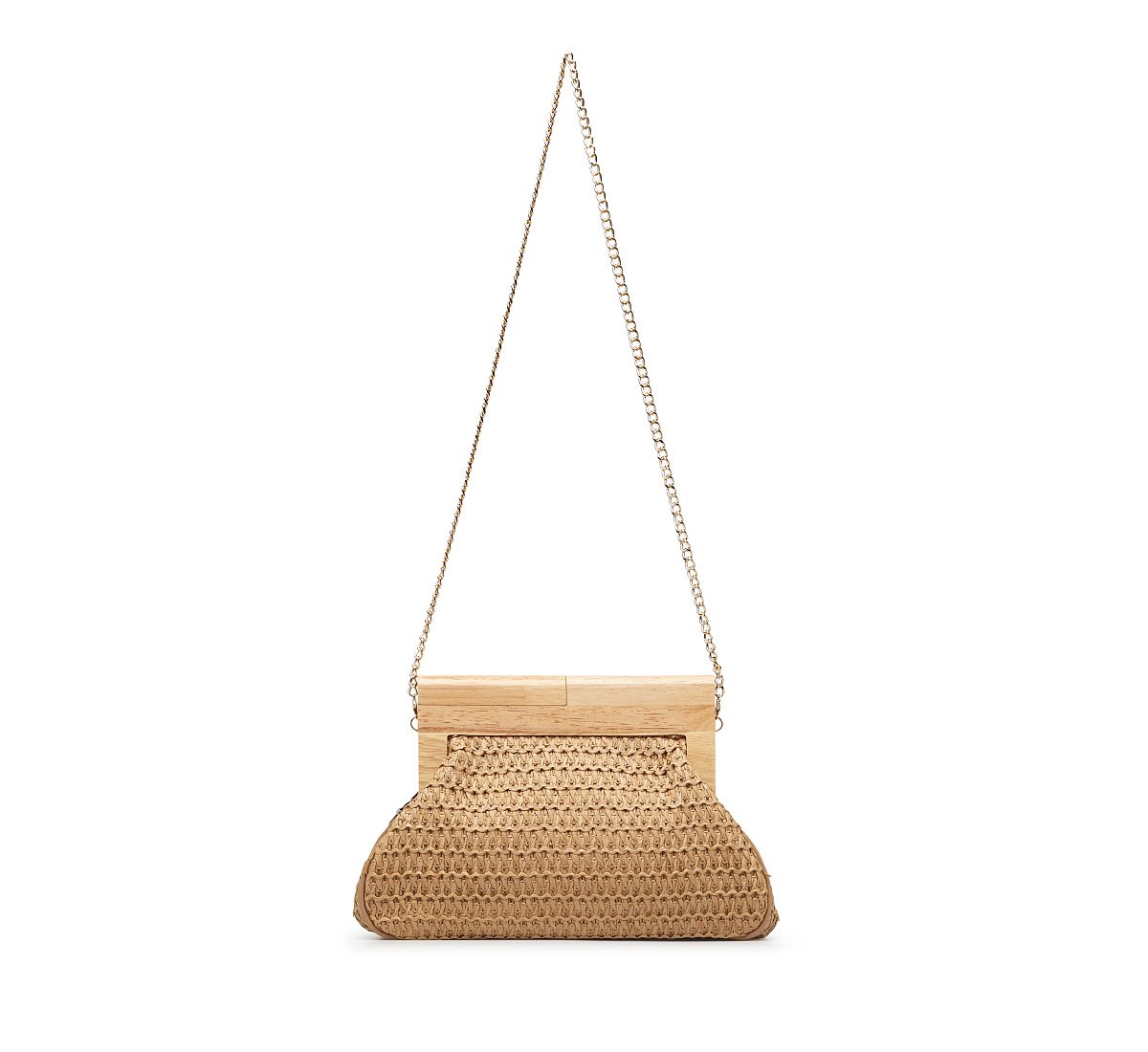 Jute bag with sequins