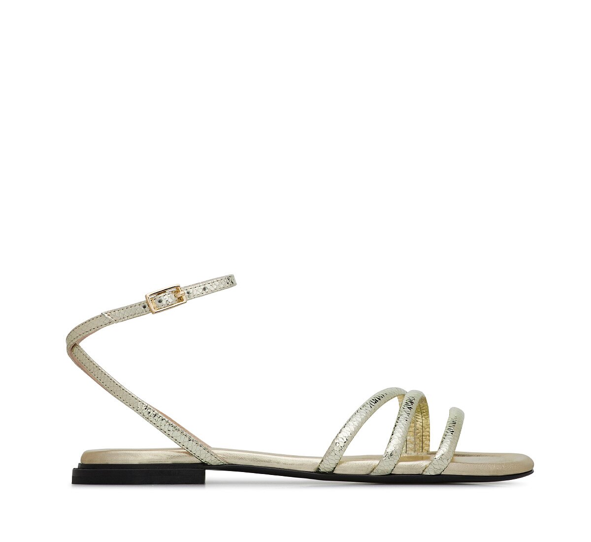 Sandal with ankle strap