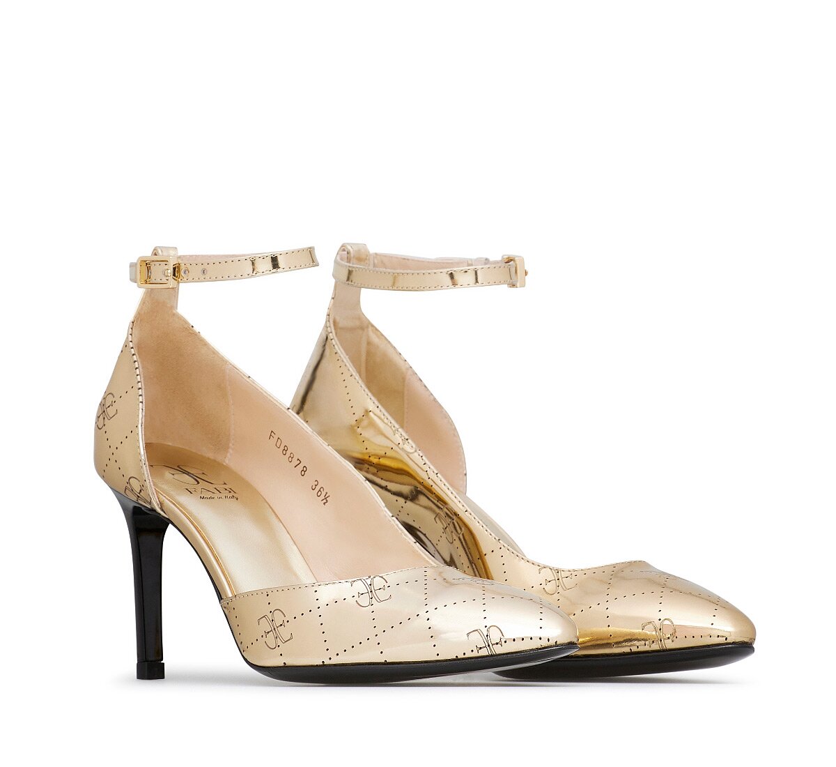 Fabi ankle-strap décolleté