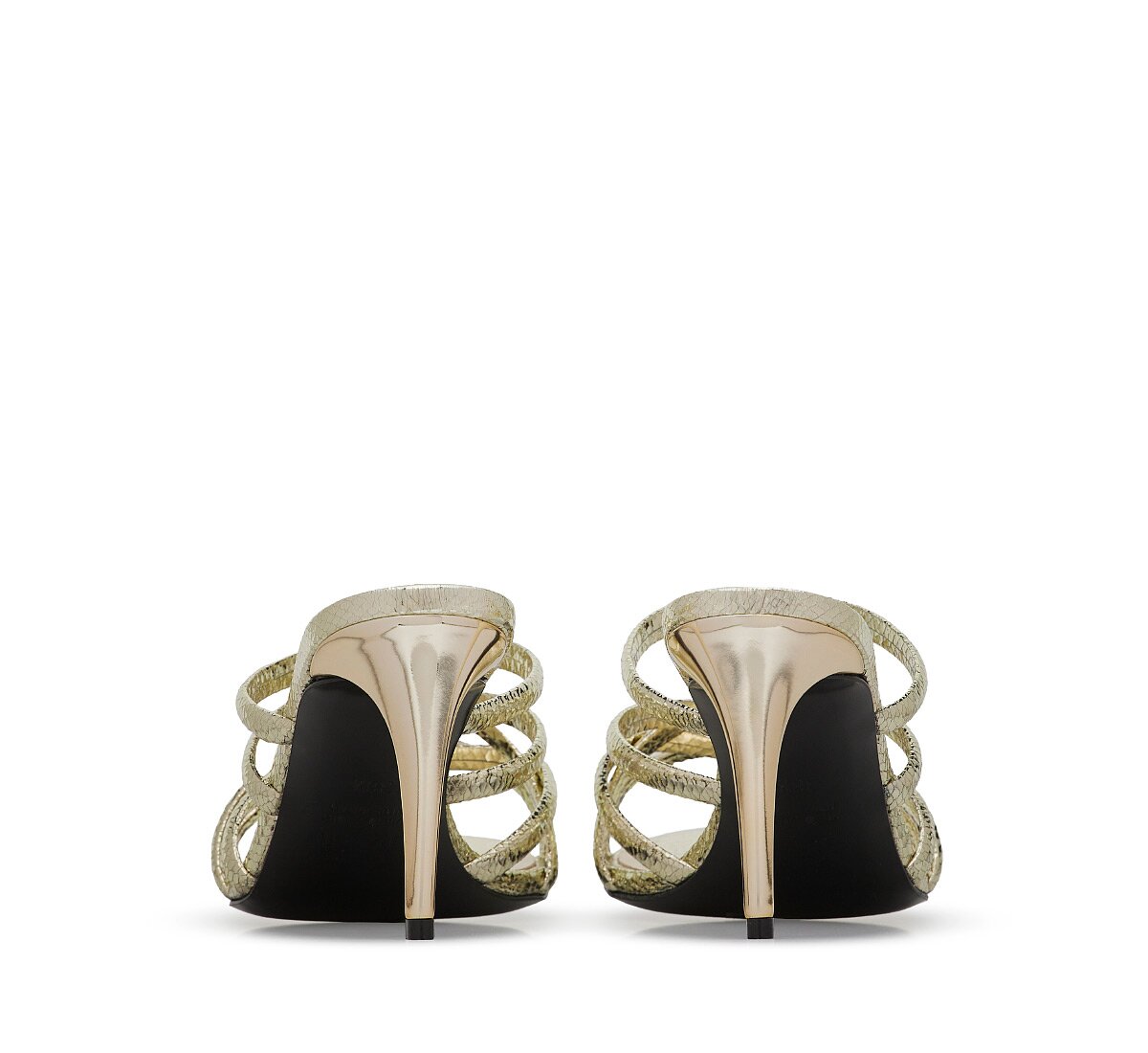 Sandal in mini viper