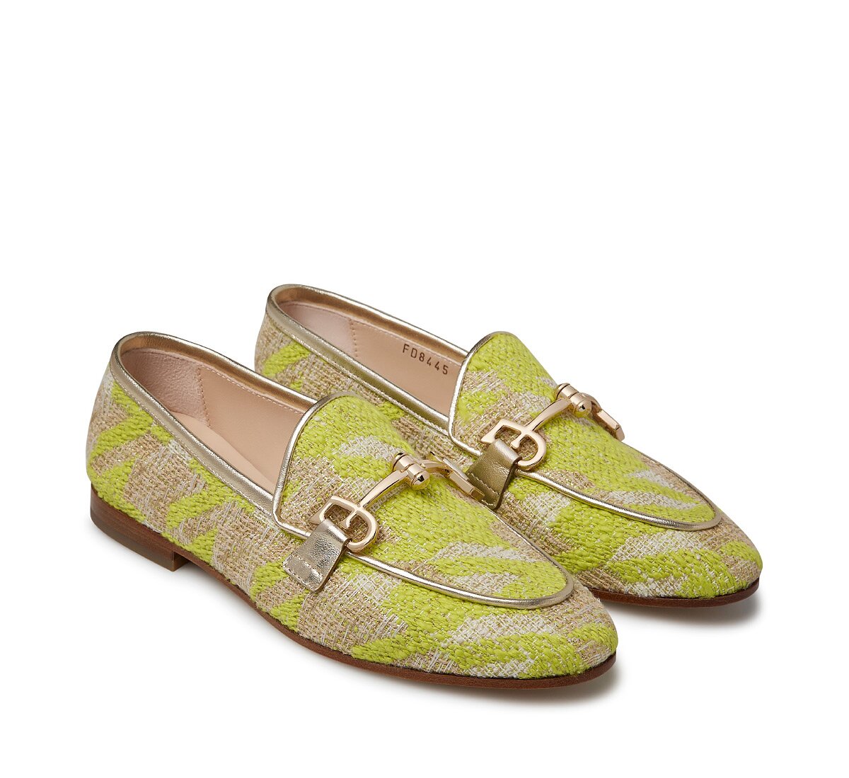 Лоферы Fabi с буклированной текстурой