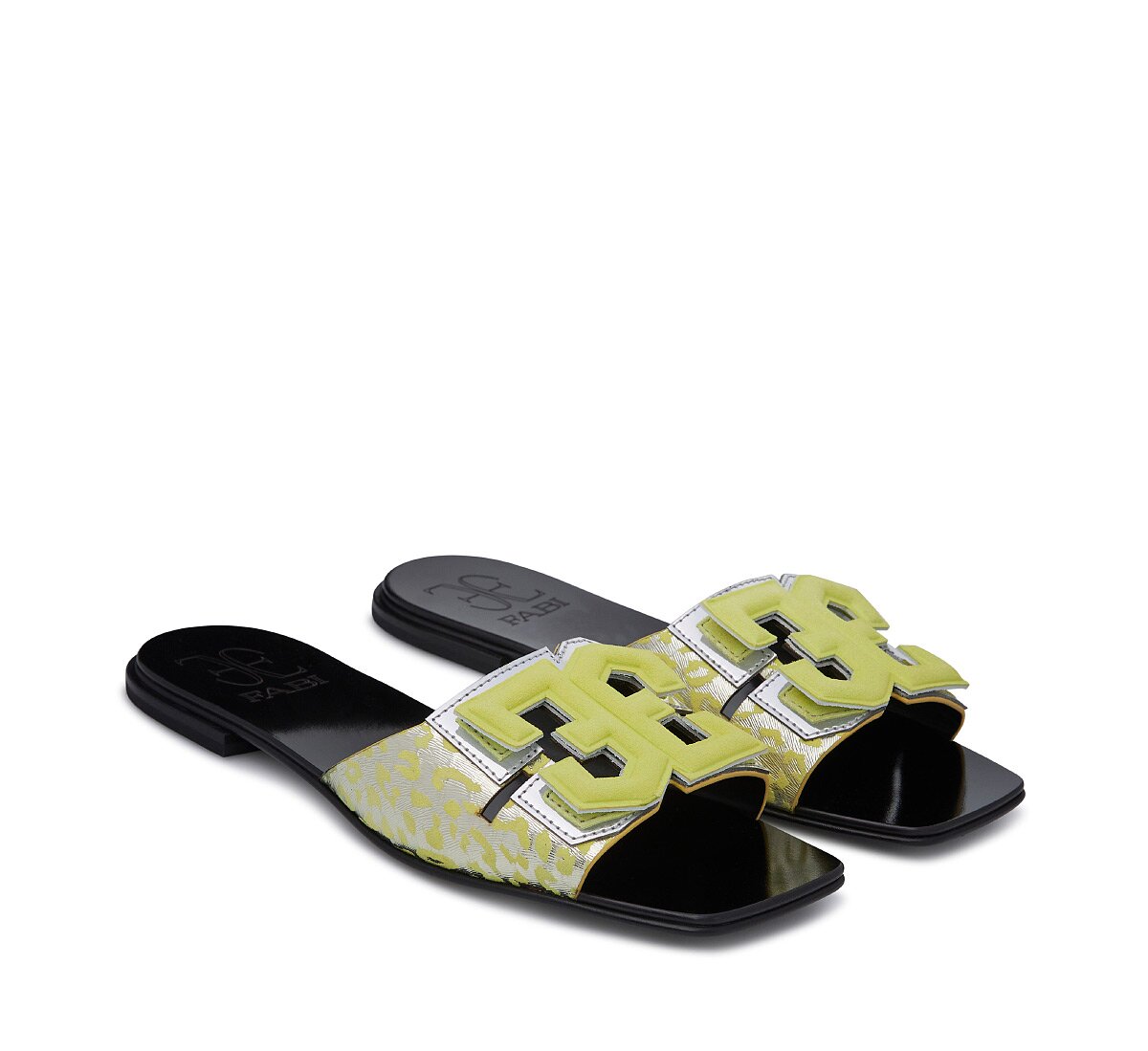 Slipper con maxi logo