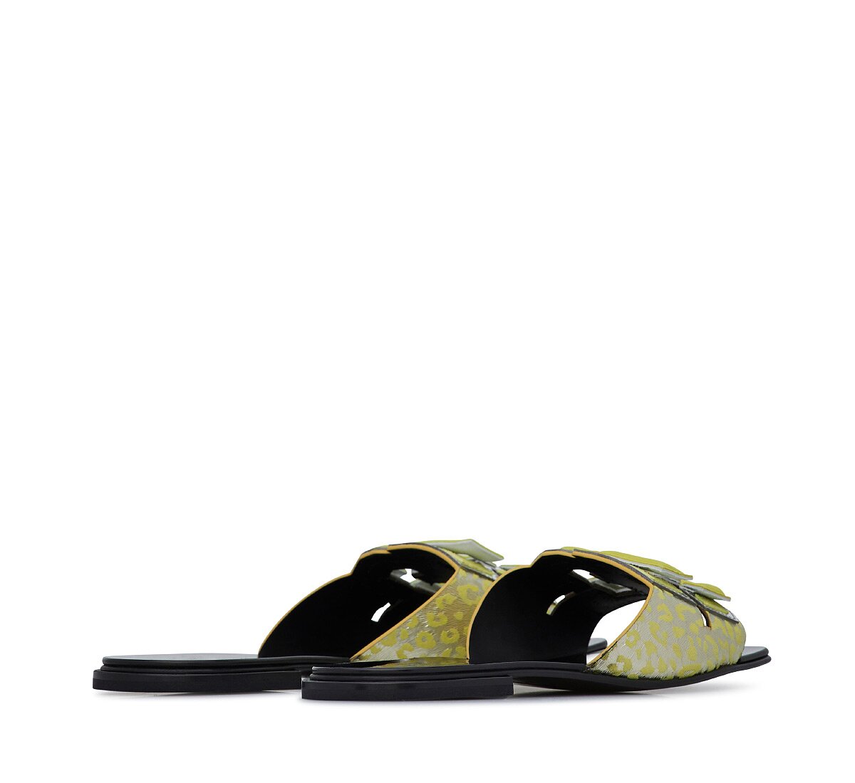 Slipper con maxi logo