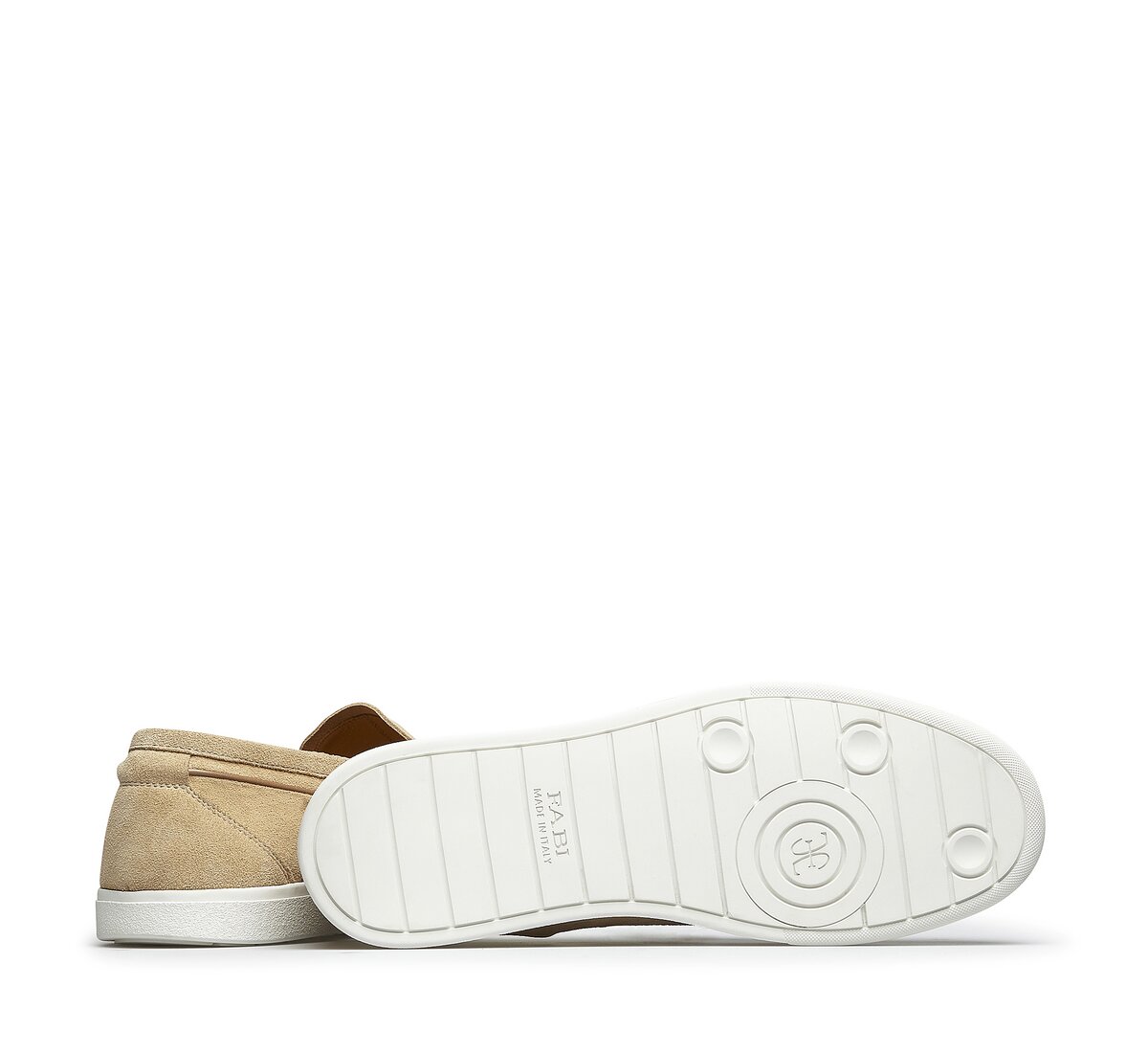 Mocassino Fabi in camoscio