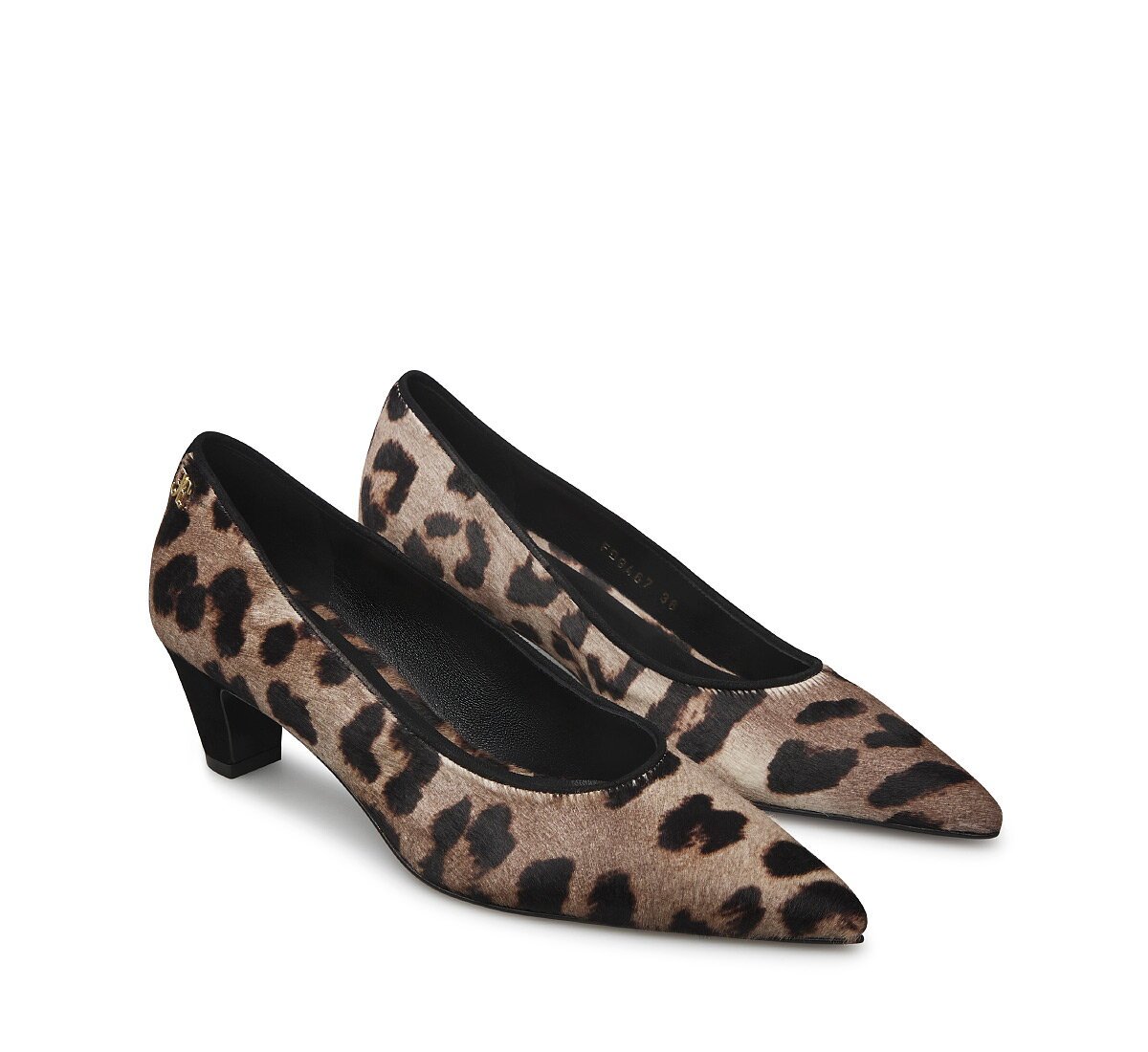 Décolleté Fabi in cavallino leopardato