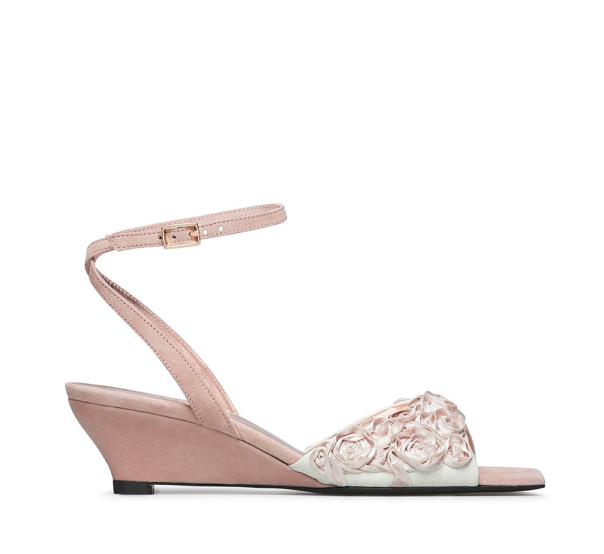 Fabi sandal with satin strap