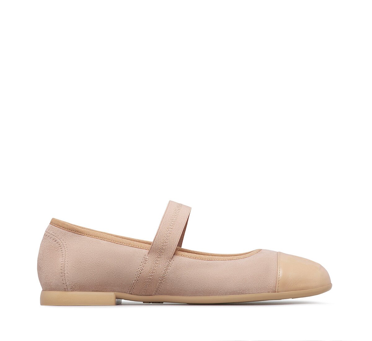 Ballerina in camoscio