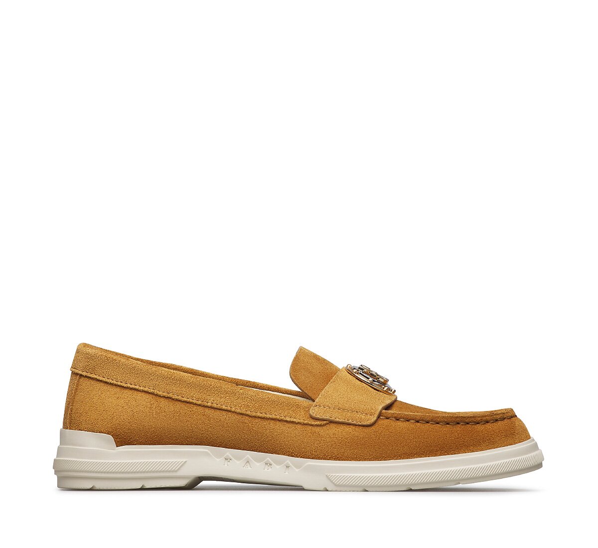 Fabi suede loafers