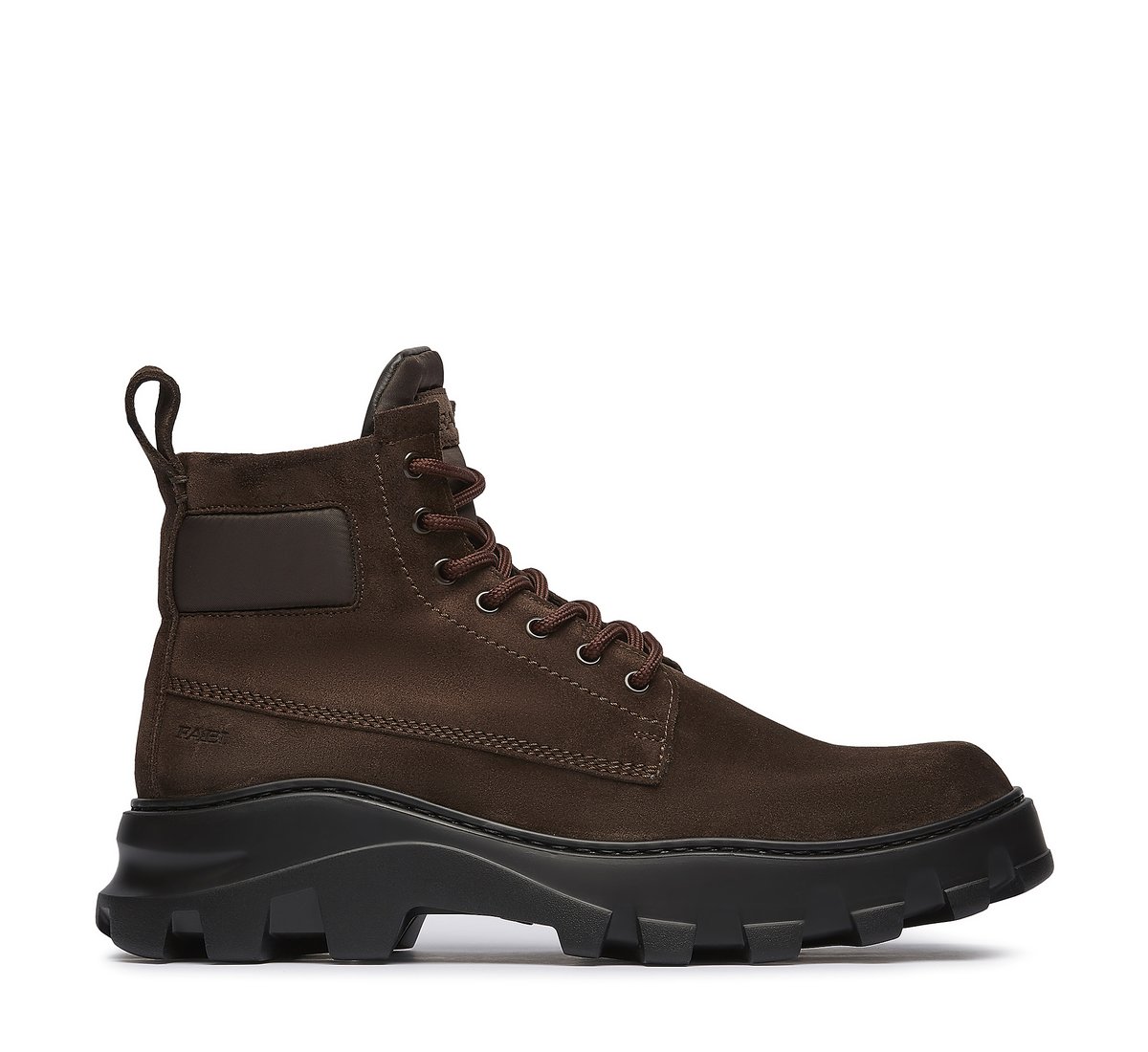 Fabi combat boot with merino wool lining