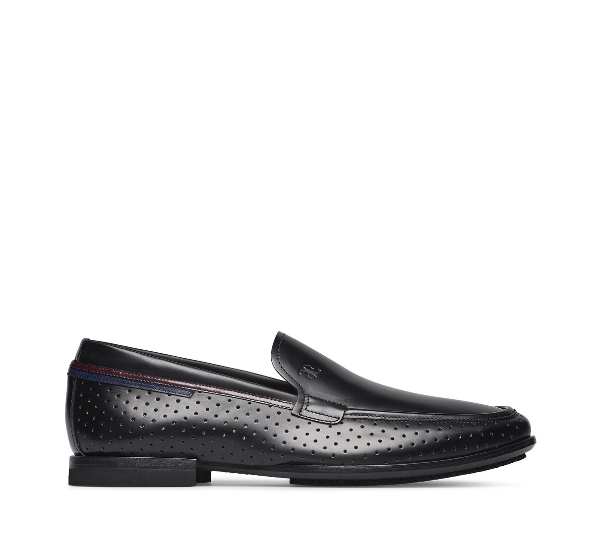 Fabi Perforated Calfskin Loafer
