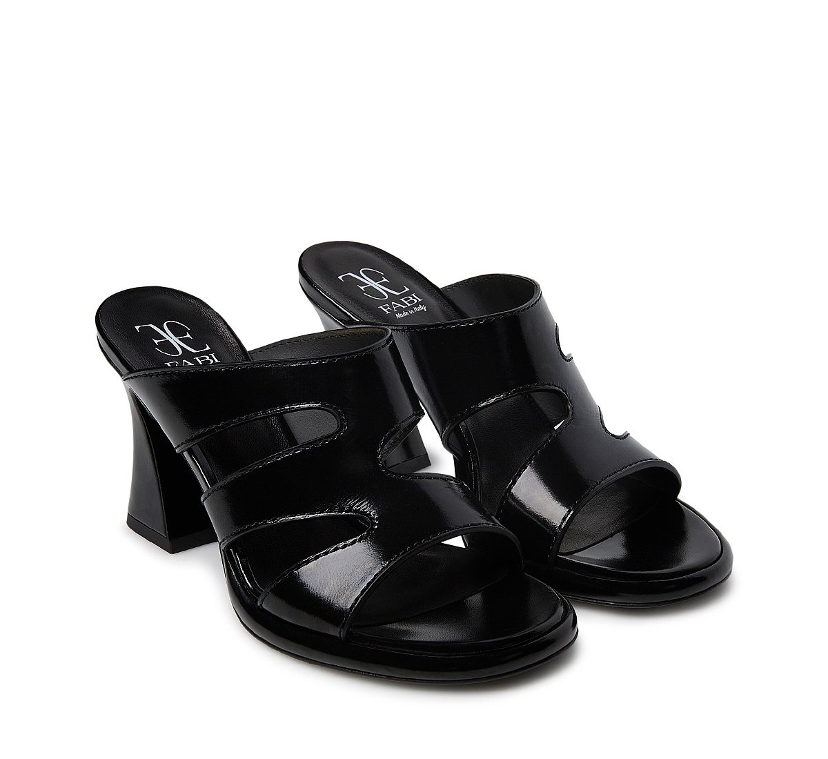 Calfskin open-toe sandal