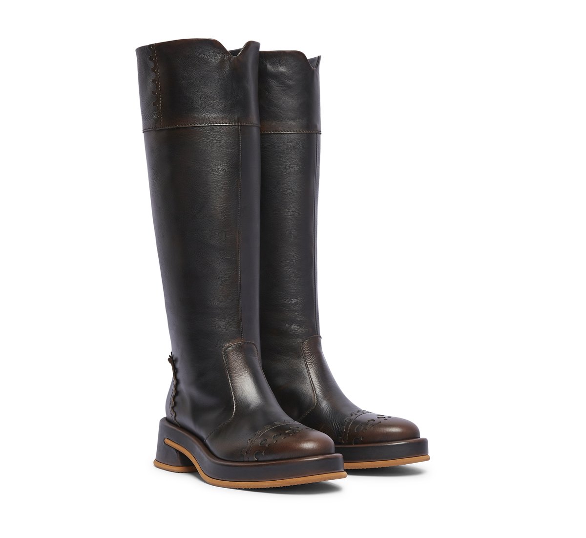 Fabi boot in calfskin leather