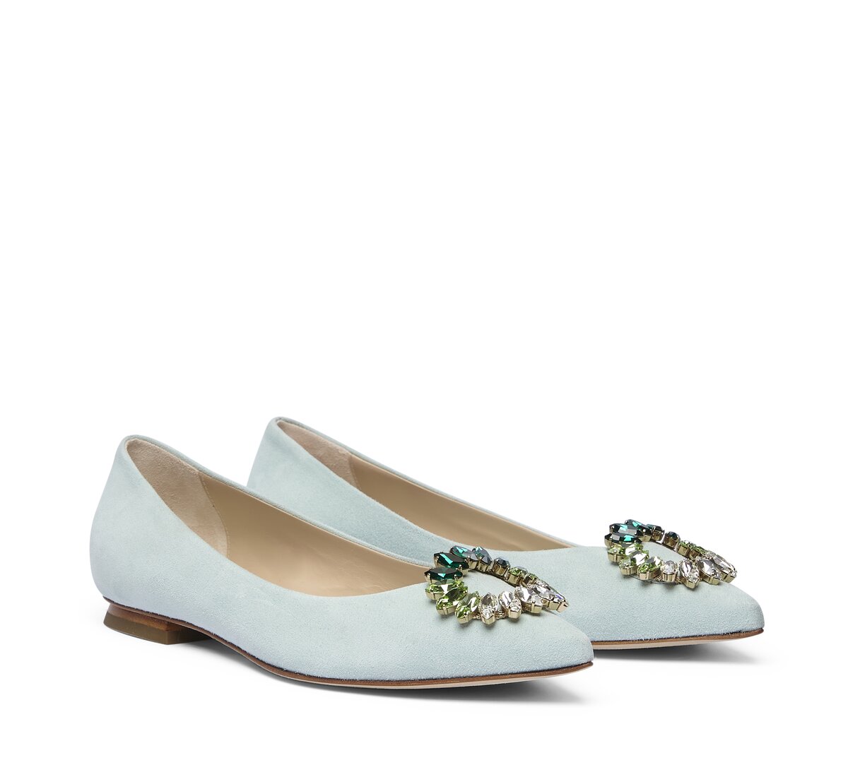 Fabi ballerina with jewel accessory