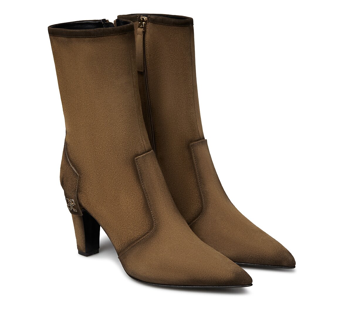 Fabi suede ankle boot