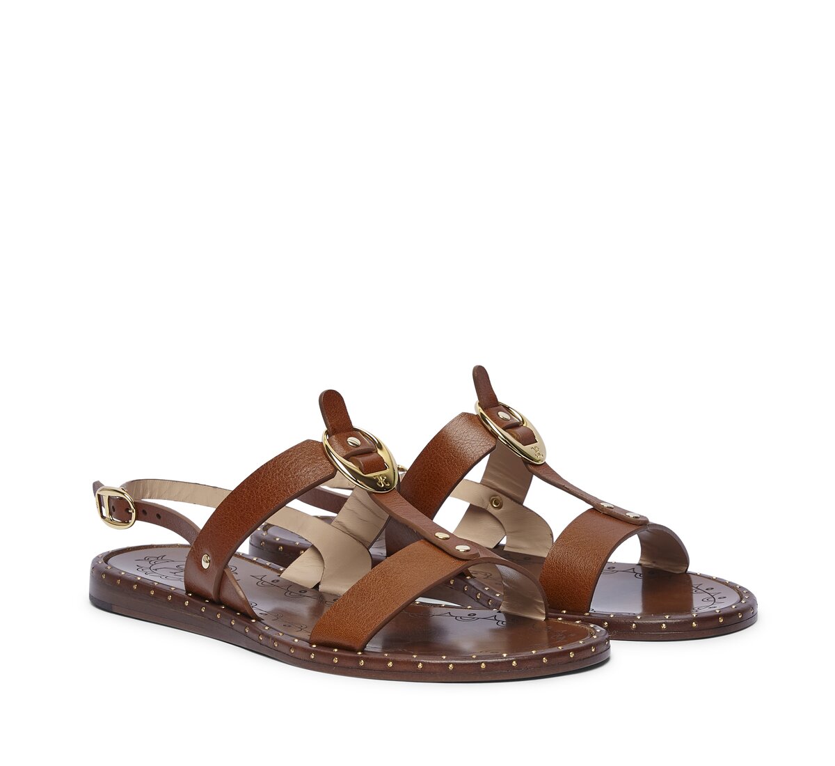 Сандалии Fabi из телячьей кожи