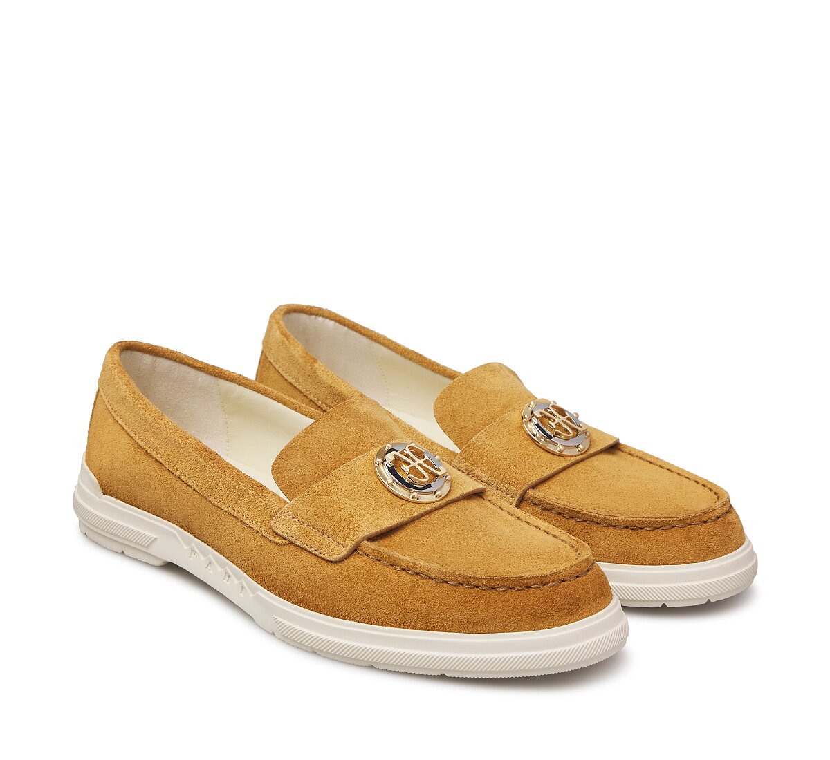 Suede loafers