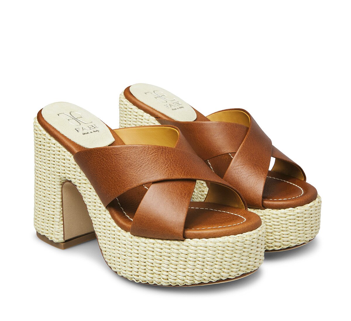 Sandalo Fabi con plateau