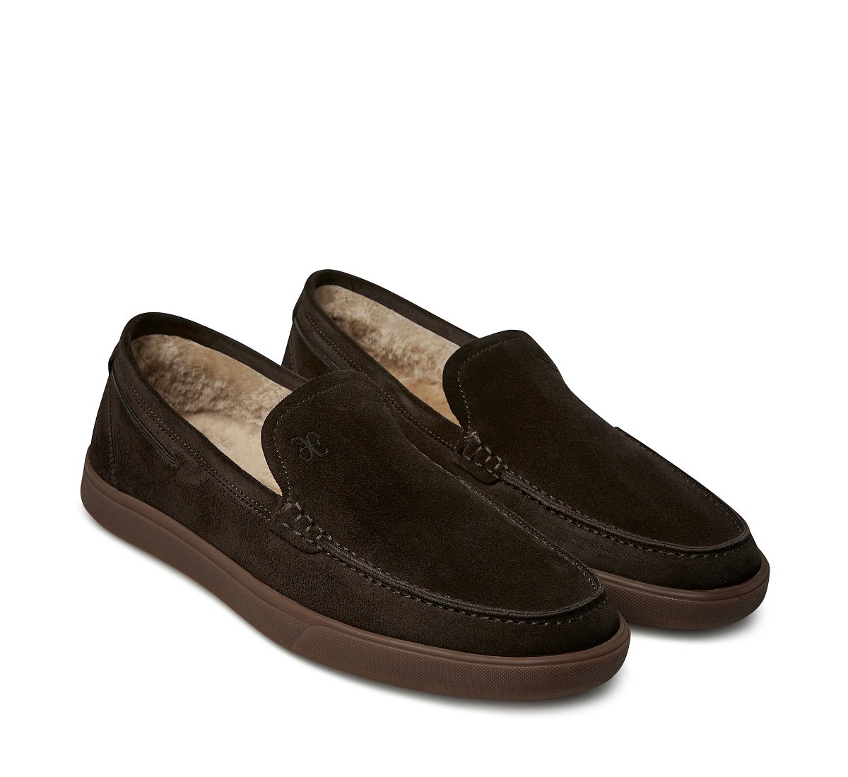 Loafer with merino wool lining