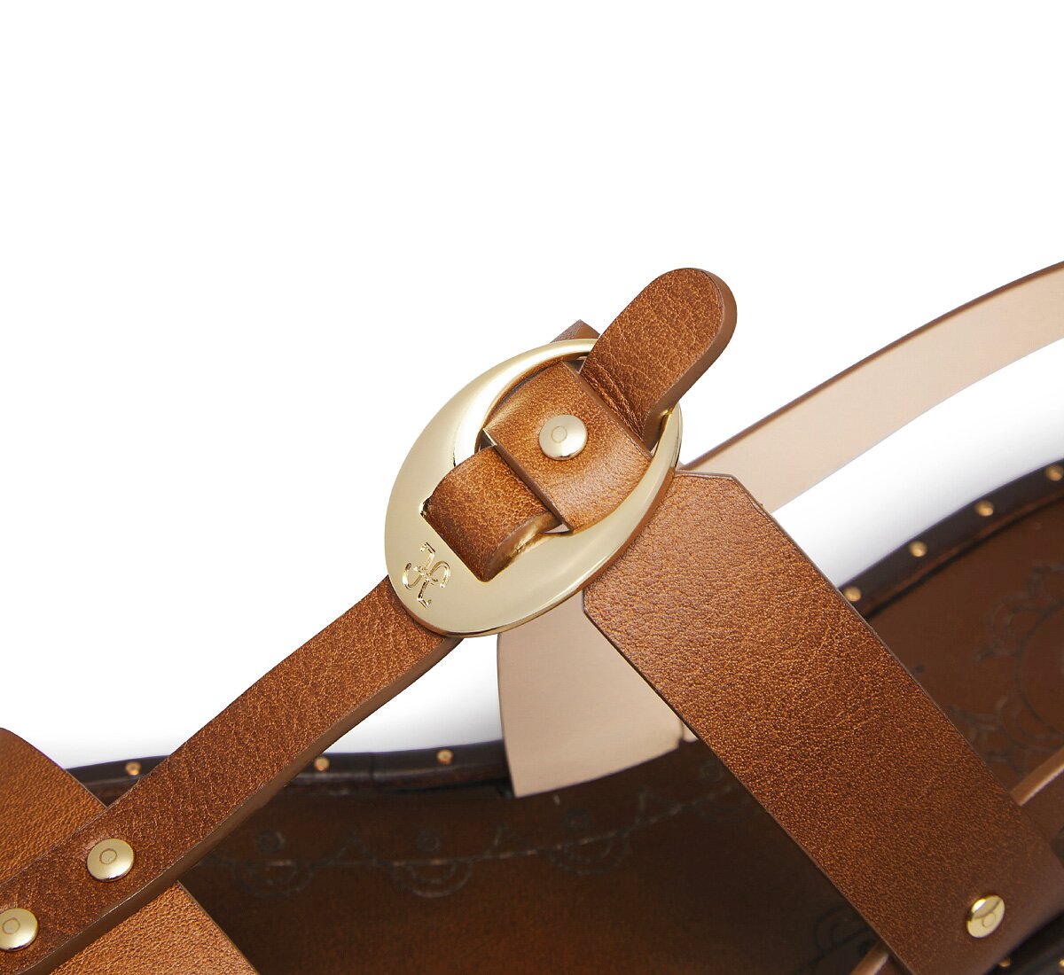 Calfskin sandal