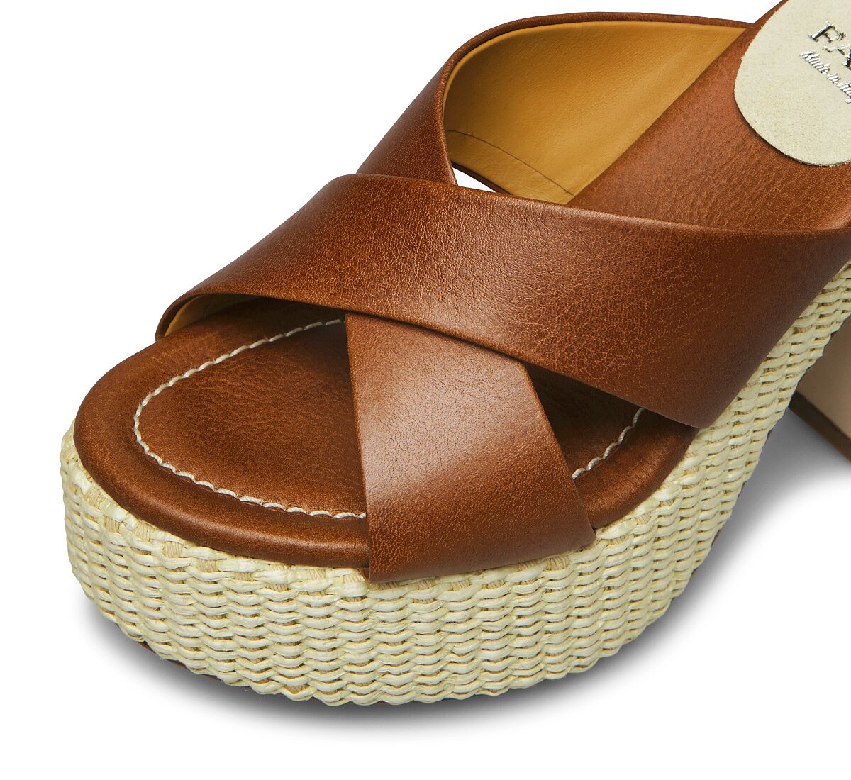 Sandal with platform