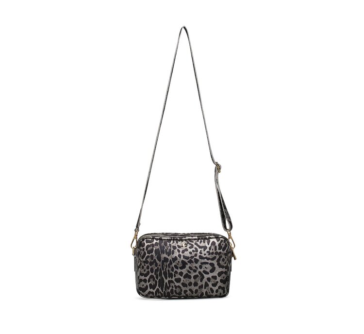 Mini bag with animal print