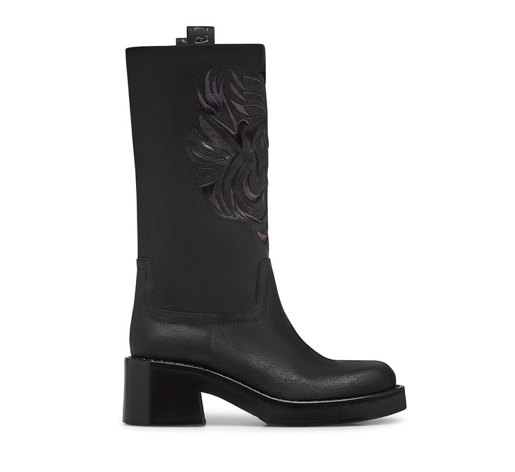 Fabi boot with embroidered logo