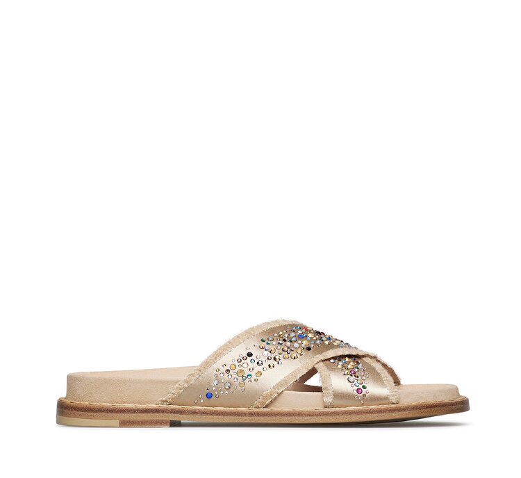 Fabi sandals with microsuede insole