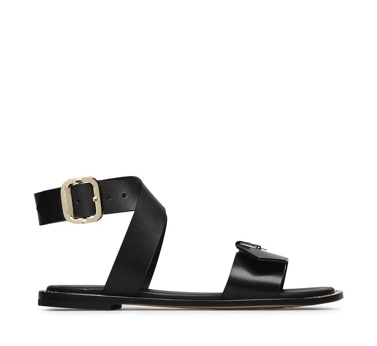 Fabi sandals with crossed ankle straps